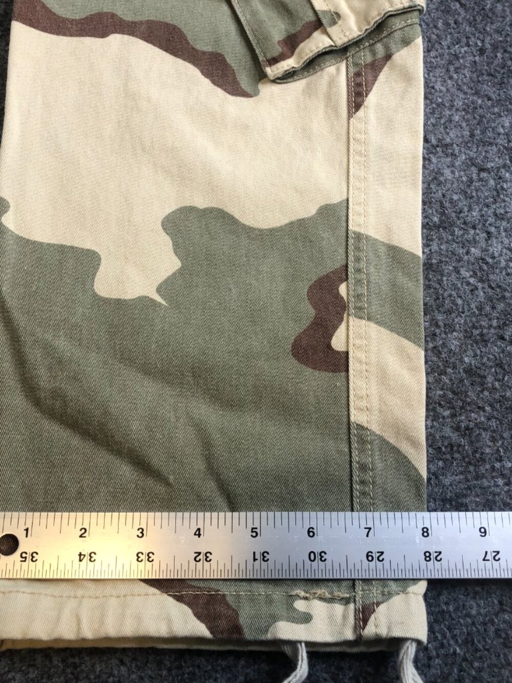 Vintage Mustway Pants Mens 32x30 Camo Cargo Utility Military Outdoor Paratrooper - Picture 11 of 14